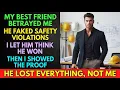 My Business Partner of 22 Years Tried to Steal My Company by Faking a Safety Scandal