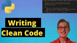 Writing Clean and Professional Python Code Python Tutorial 62