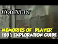 Code Vein Memories Of Player 100 Exploration Guide