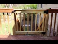 how to build a CUSTOM DECK GATE Handyman