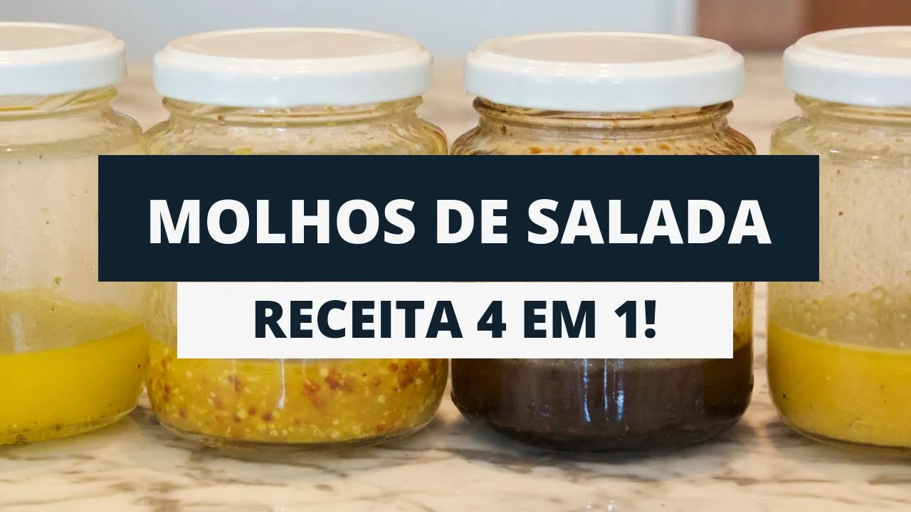 Hoje vou ensinar a fazer três molhos para salada,que deixara sua salada mais saborosa.....é muito rá. 