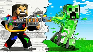 Minecraft But I Have to PAINT The World