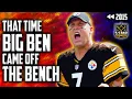 Ben Roethlisberger Steelers Injured Star Demolishes Cleveland in Relief 5 Star Rewind 2015