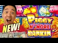 NEW SLOT I GOT A FLYING PIG PIGGY N MORE BANKIN Slot Machine LIGHT WONDER