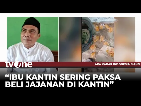 Ibu Kantin Buang Dagangan Siswa, Kepala Sekolah Sebut Ada Kesalahpahaman