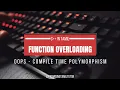 Polymorphism FUNCTION OVERLOADING C in Tamil