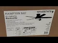 Home Depot Best and cheapest DC Motor Fan Install Hampton Bay Banksville Model 85211 DIY