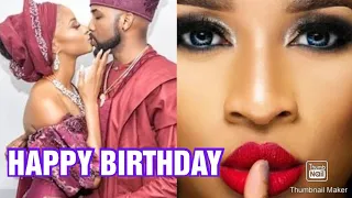 bardest birthday bankywiliton celebrate wife etomi adesua massively as she turns a year older