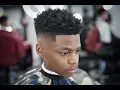 DROP FADE WITH CURLS BARBER TUTORIAL