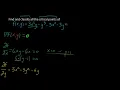 Math Multivariable calculus - Second partial derivative test example part 1