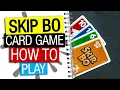 Skip Bo Board Game Rules Instructions How To Play Skip-Bo Skip-Bo Card Game Explained