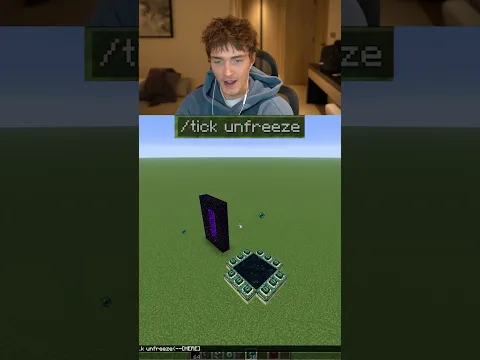 throwing a enderpearl in two portals??
