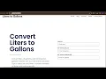 100 Liters to Gallons Convert 100 L into US UK Gallons Easily