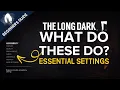 The Long Dark Guide Essential Game Settings
