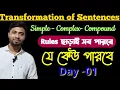 Transformation of - Complex-Compound Do as Directed Day-01