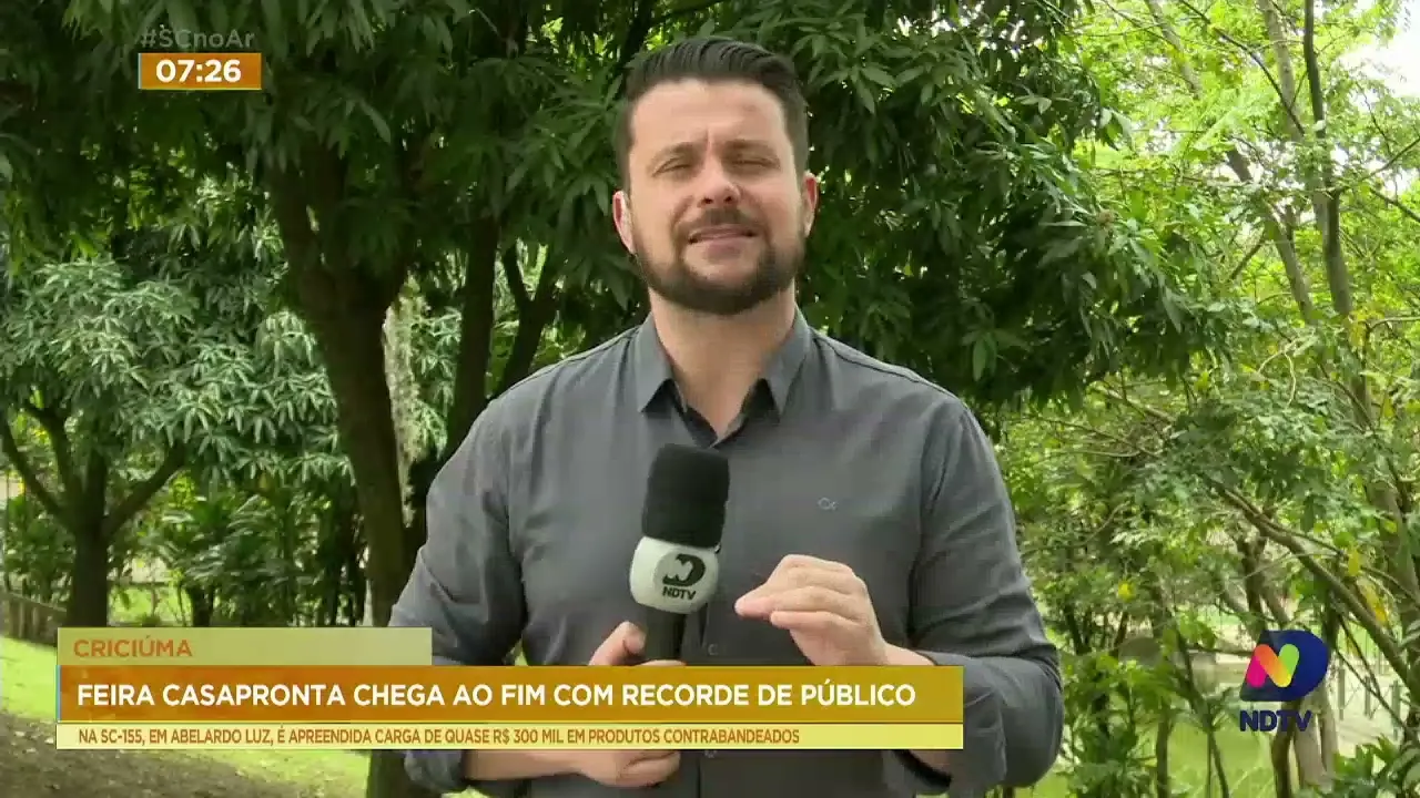 'Casa Pronta' termina com recorde de público em Criciúma