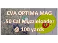 CVA Optima Magnum 50 Cal Muzzleloader ACCURACY 100 yards
