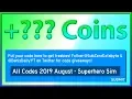 All Codes for Superhero Simulator Spiderverse Boss Update 2019 August