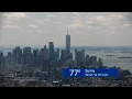 AccuWeather Breezy and less humid