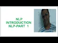 Introduction to Natural Language Processing NLP tutorial Artificial Intelligence Part 1
