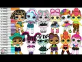 LOL Surprise Dolls Repainted as Monster High Dolls Cleo DeNile Draculaura Rochelle Goyle Frankie