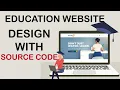 Education Website with Responsive Design Using HTML CSS Dhiraj Ragsh