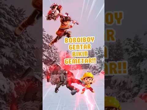 BOBOIBOY GENTAR BIKIN BABY BOBOIBOY GEMETAR !! #animation #boboiboy
