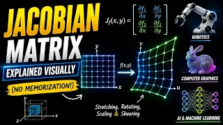 Jacobian Matrix Explained Visually No Memorization