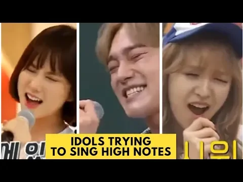Download MP3 Kpop Idols Trying To Sing High Notes (Tears For SO CHAN WHEE)