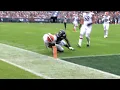KC Concepcion dives for the pylon