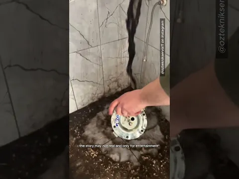 This Man Cleans His House's Drains but... 😮 #shorts
