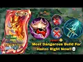 NEW HANZO SCARY BUILD FOR NEW SEASON!!💀🔥 (Even Gusion and Kadita Running for their life)