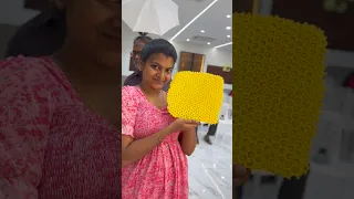 Ennava irukum🤔⁉️ #shorts #cake #food #trending #honey