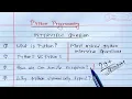 Python Interview Questions Learn Coding
