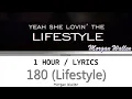 Morgan Wallen | 180 (Lifestyle) [1 Hour Loop] With Lyrics