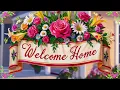 Welcome Home Sign - TV Art