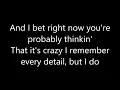 Thomas Rhett - Unforgettable ( Lyrics)