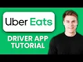 NEW How to Use the Uber Eats Driver App - Full Walkthrough 2025 Step-by-Step for Beginners