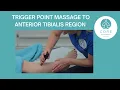 Application of Trigger Point and Tend tool to the lower leg