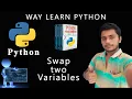 Python Program to Swap two Variables Swap two Numbers in Python Python-Part-6 Swapping two Numbers