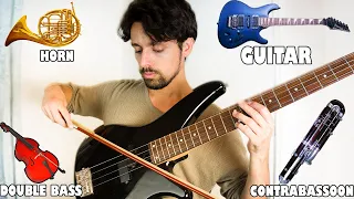 Download Instruments imitations on BASS guitar MP3