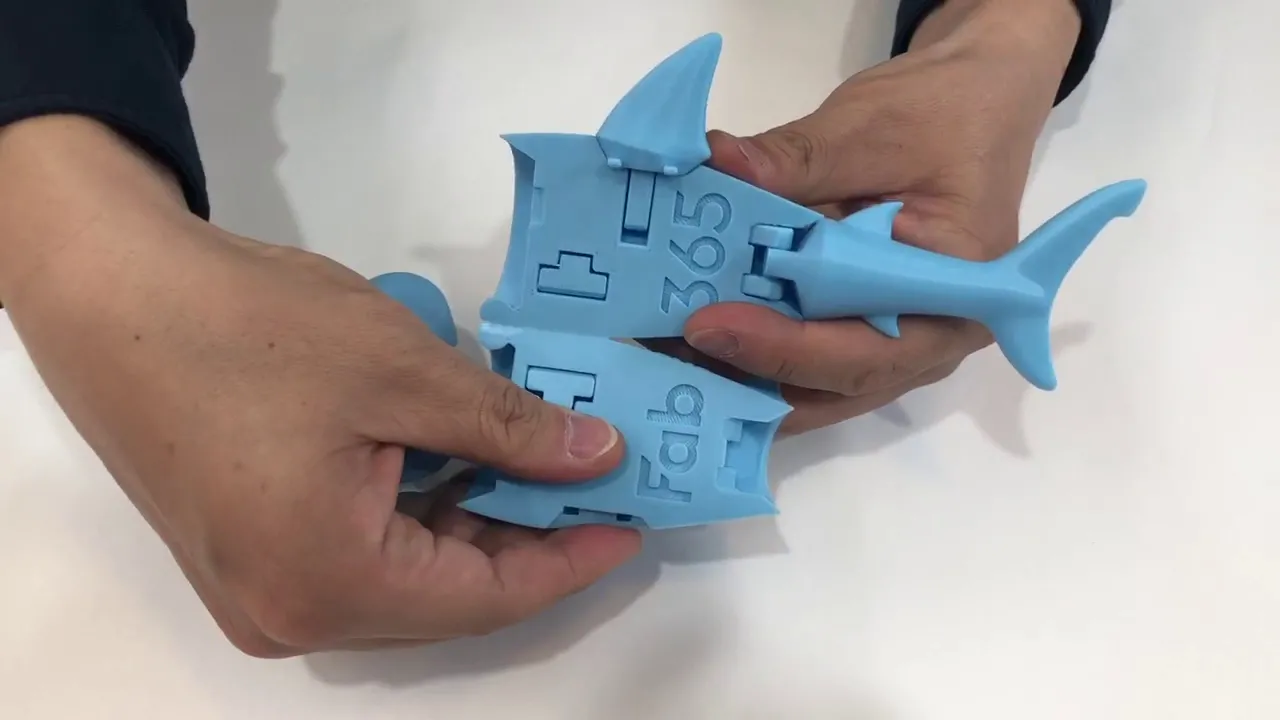 Foldable Shark - Flexi