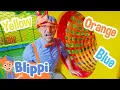 Download Lagu Learning Shapes and Colors with Blippi at Kidsville Indoor Playground! Educational Videos for Kids
