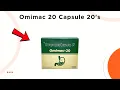 Omimac 20 Capsule Uses Side Effects Dosage Explained