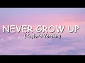 Download Lagu Taylor Swift - Never Grow Up (Taylor's Version) (Lyric Video)