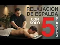 Relaxing Back Massage in 5 Steps