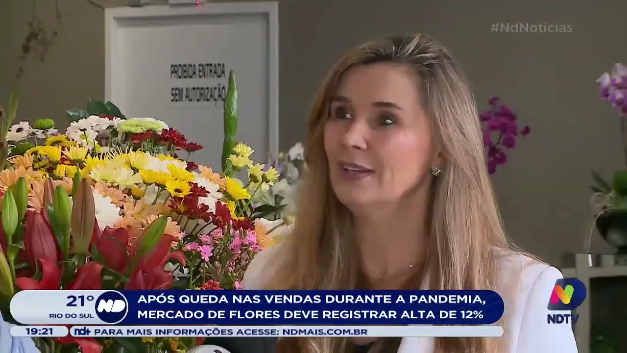 Setor de floricultura volta a subir após queda durante a pandemia de Covid-19