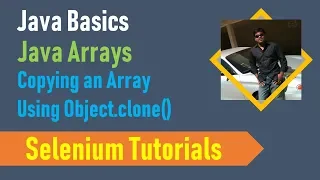 22H Java Basics for Selenium - Java Arrays