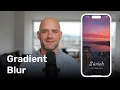 Experimental Blur Gradient in React Native