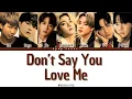 Download Lagu BTS (방탄소년단) - 'Don’t Say You Love Me' [AI Cover]